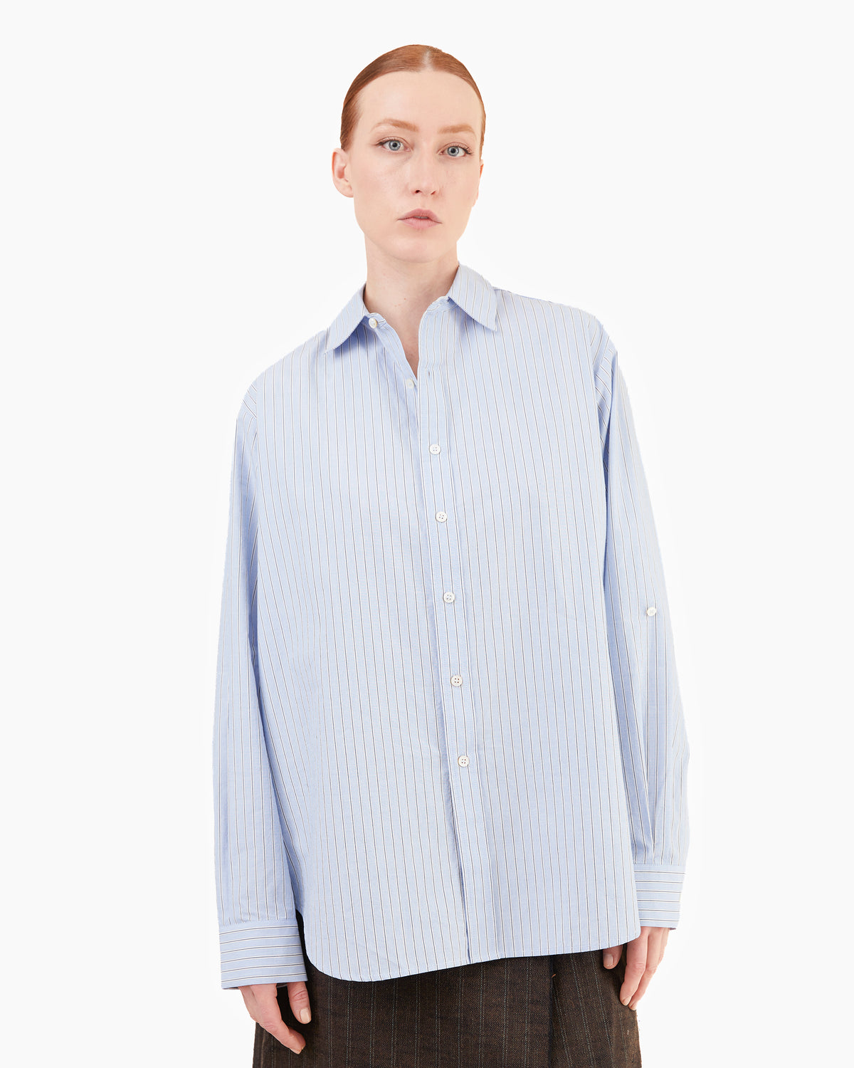 Wright + Doyle Nata Shirt in Rodor Stripe