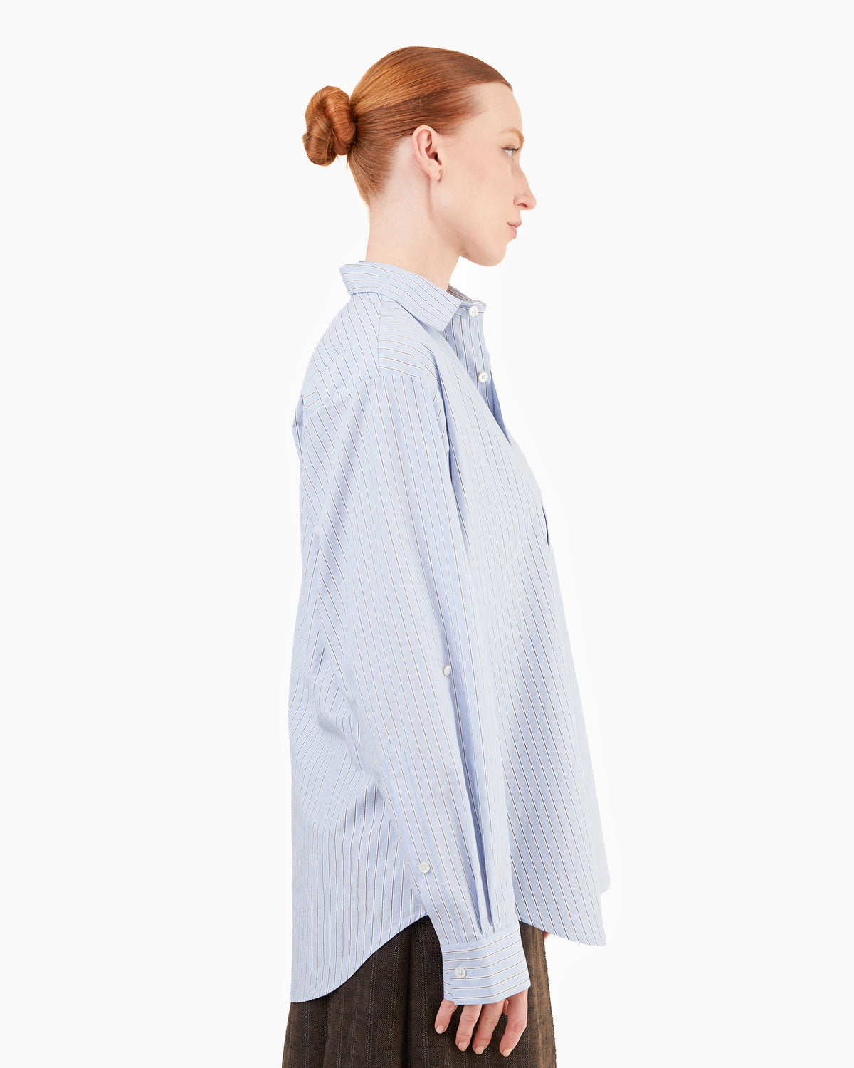 Wright + Doyle Nata Shirt in Rodor Stripe