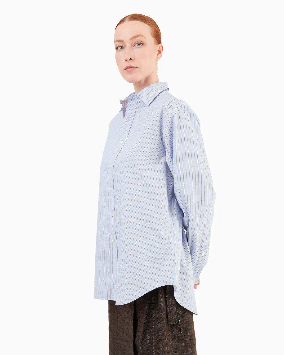 Wright + Doyle Nata Shirt in Rodor Stripe