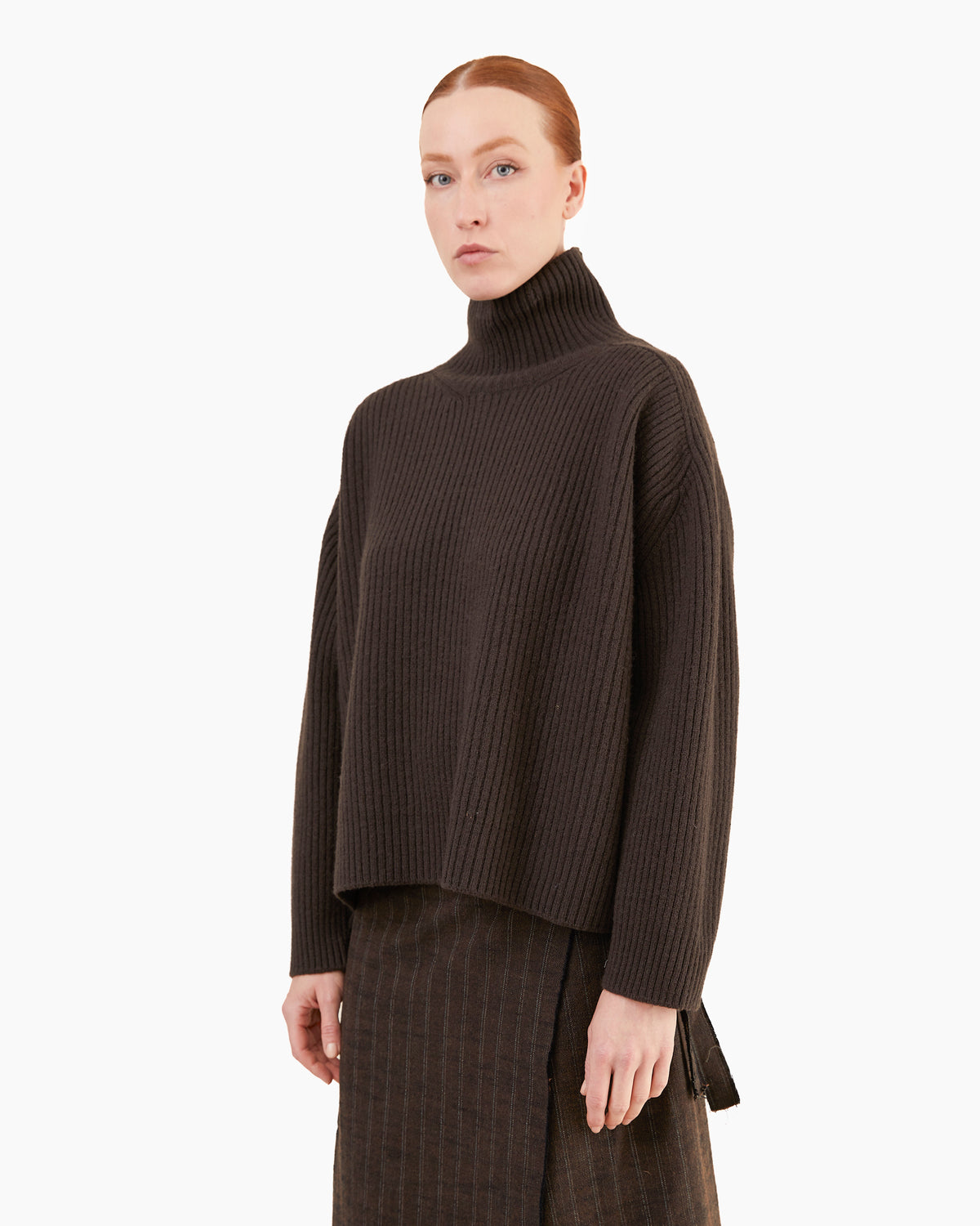 Wright + Doyle Atli Jumper in Cacao