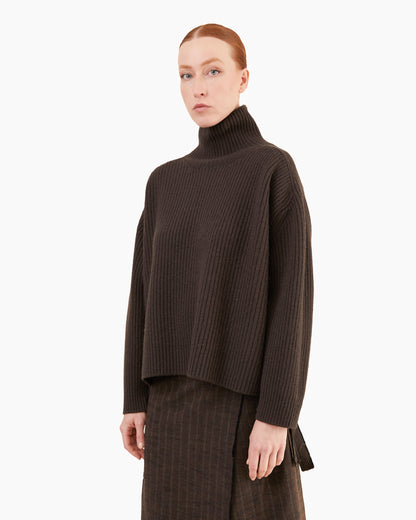 Wright + Doyle Atli Jumper in Cacao
