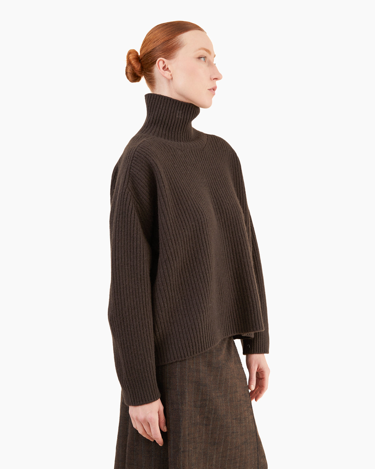 Wright + Doyle Atli Jumper in Cacao