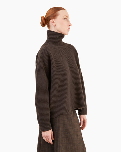 Wright + Doyle Atli Jumper in Cacao