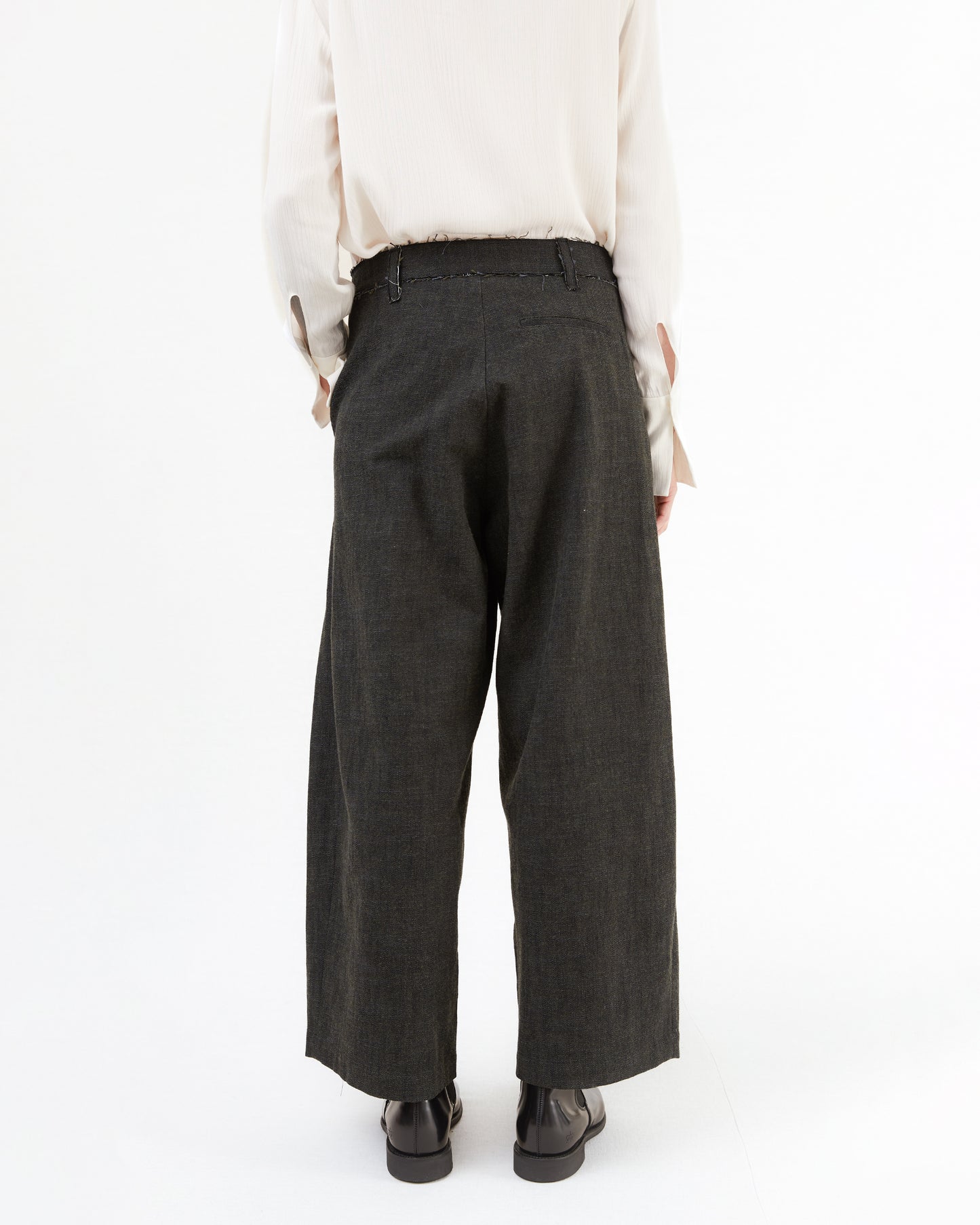 Wright + Doyle Kassel Trousers in Alga Green