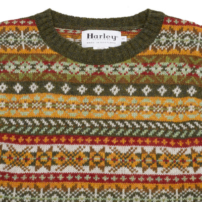 Harley Supersoft Fair Isle Jumper in Pineshadow