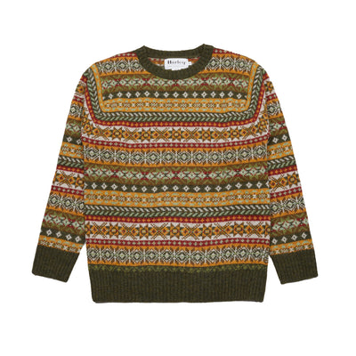 Harley Supersoft Fair Isle Jumper in Pineshadow