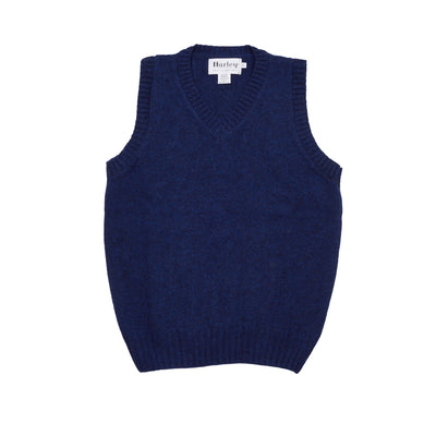 Harley Supersoft V-neck Slipover in Starnight Blue