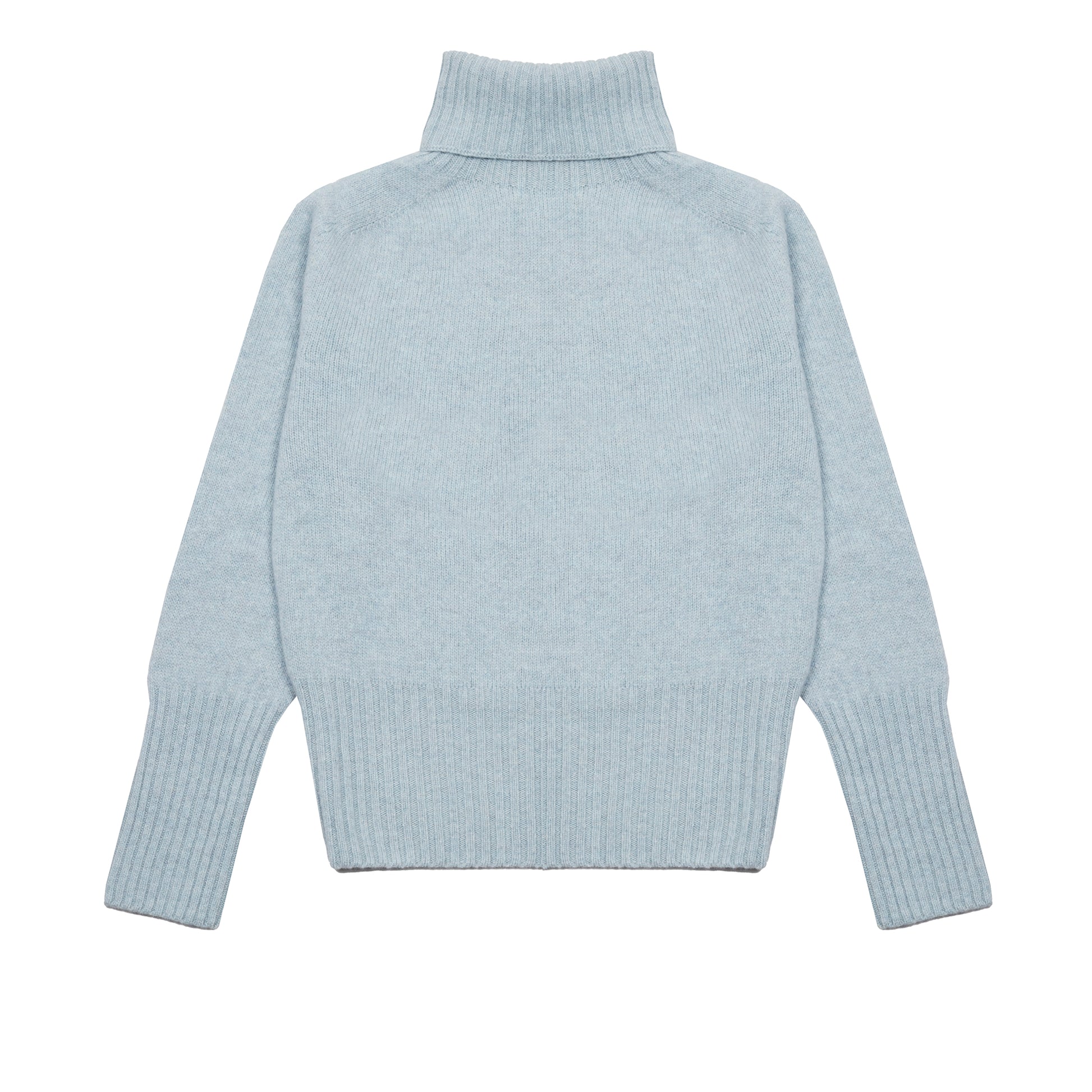 Harley Women's Lambswool Roll Neck Jumper in Haar