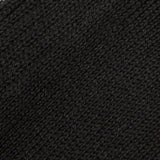 Antiquités Linen Rib Socks in Black