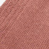 Antiquités Linen Rib Socks in Smoke Pink