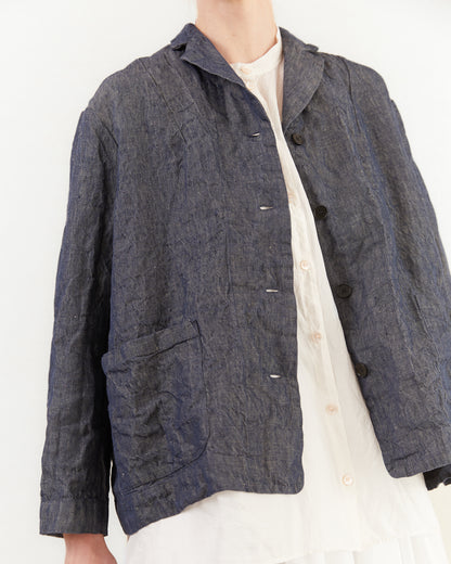 Manuelle Guibal Oversized Jacket Lijian in Denim