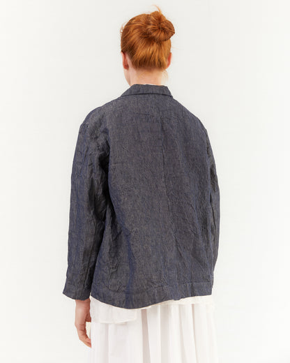 Manuelle Guibal Oversized Jacket Lijian in Denim