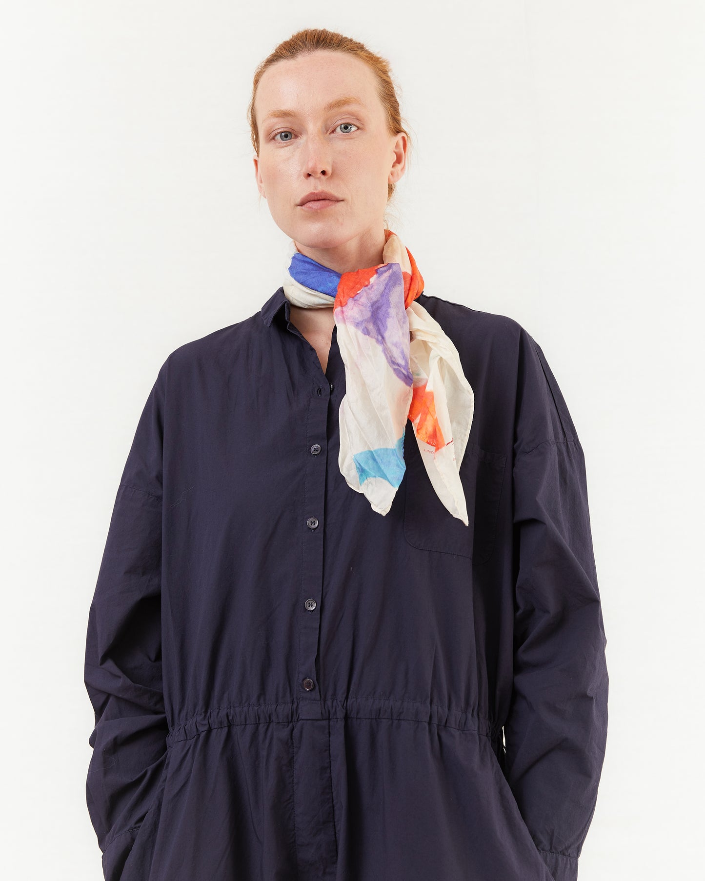 Manuelle Guibal Noni Silk Scarf in Original Print