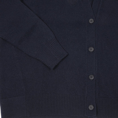 Aida Barni Women's Cashmere Cardigan in Navy
