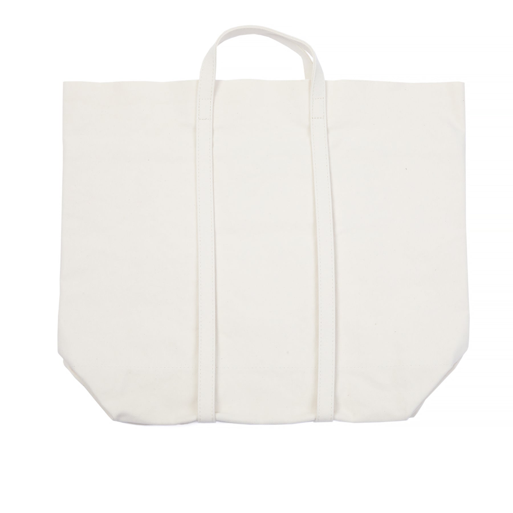 Amiacalva Canvas Large Tote Bag in White