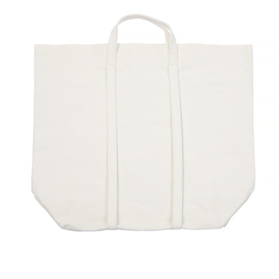 Amiacalva Canvas Large Tote Bag in White