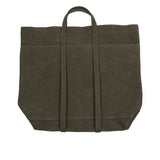 Amiacalva Canvas Large Tote Bag in Olive