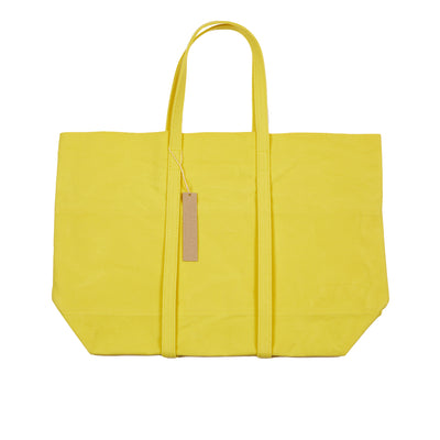 Amiacalva Canvas Medium Tote Bag in Yellow