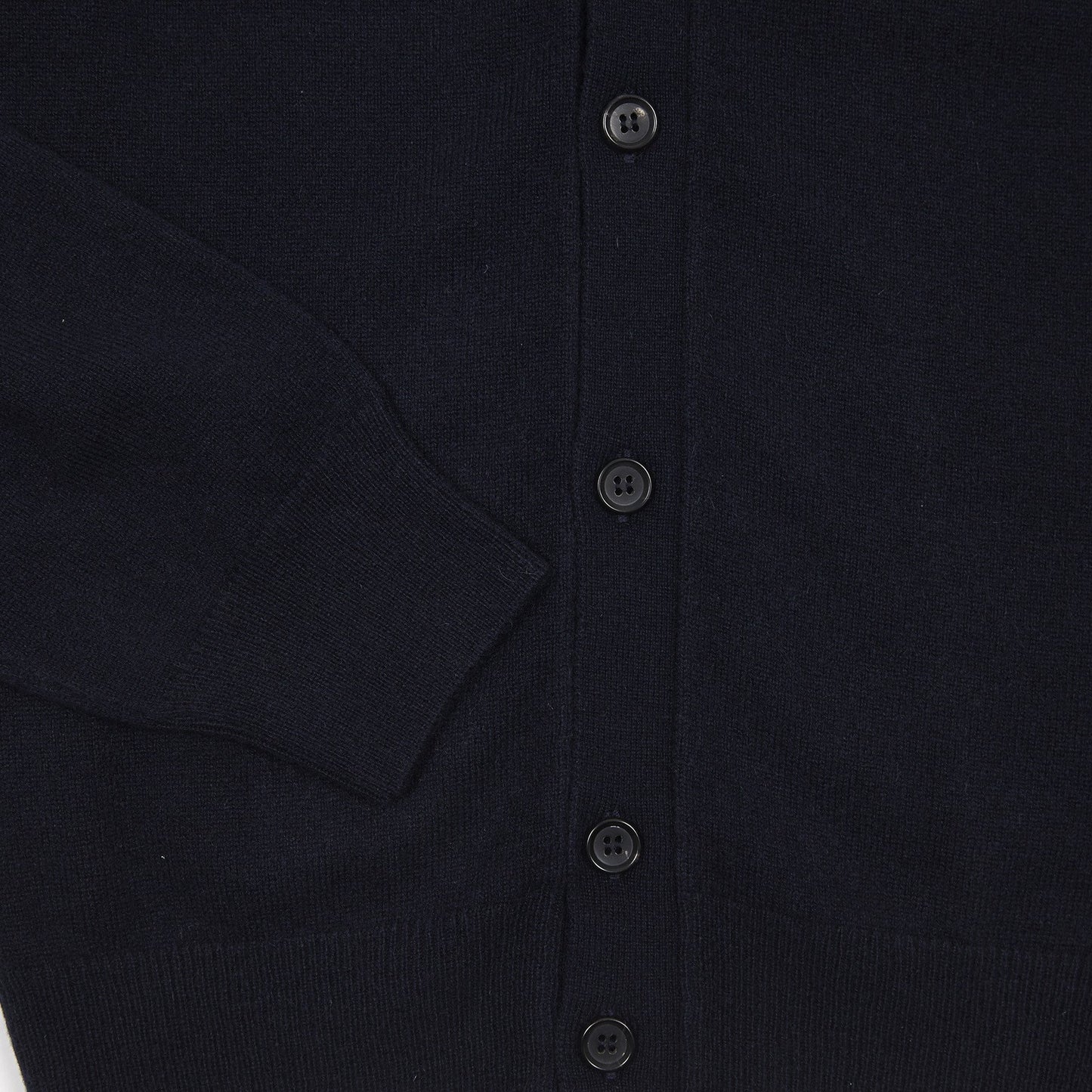 Annapurna Cashmere Cardigan in Navy