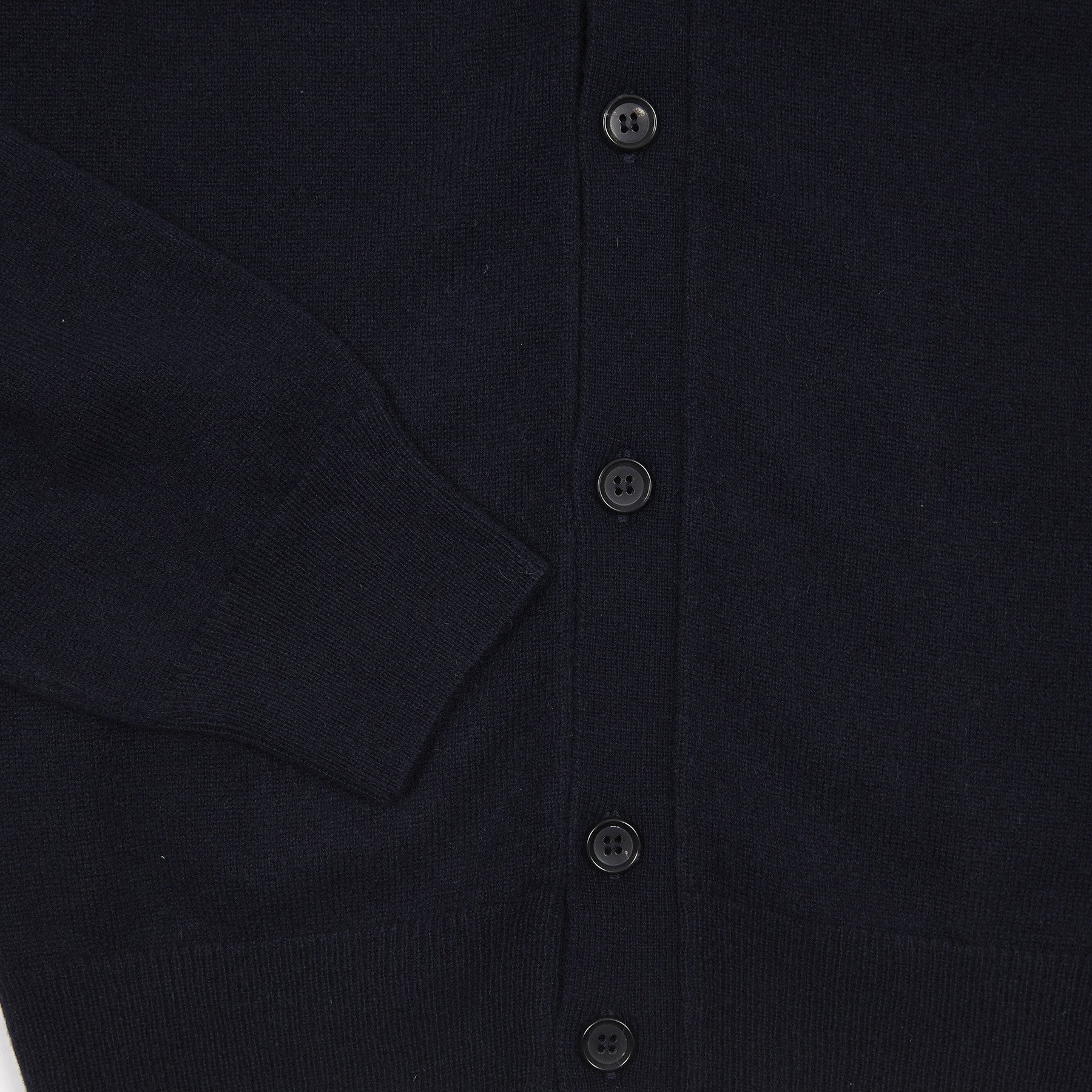Annapurna Cashmere Cardigan in Navy