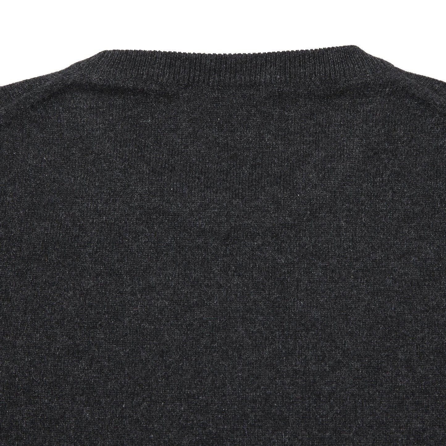 Annapurna Cashmere Crew-neck Jumper in Charcoal