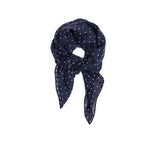 Begg & Co Wispy Hanover Square Scarf in Navy/White