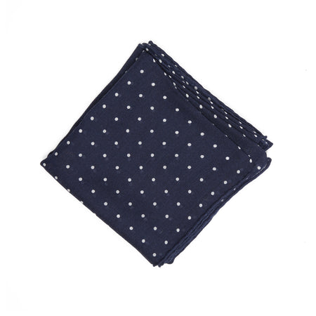 Begg & Co Wispy Hanover Square Scarf in Navy/White