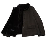 Products Bergfabel Women's Shearling Jacket in Black