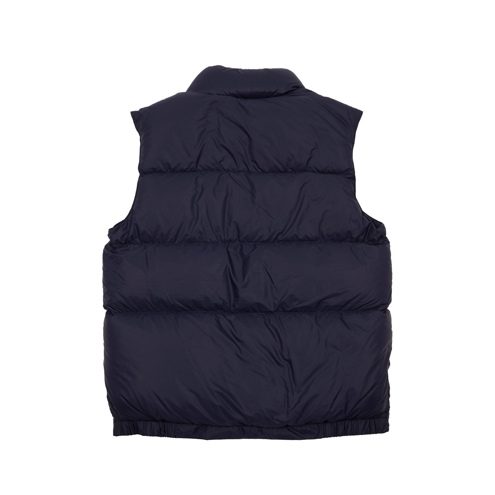 Crescent Down Works Italian Vest in Navy/Navy