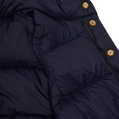 Crescent Down Works Italian Vest in Navy/Navy