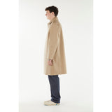 Mackintosh Oxford Bonded Cotton Raincoat in Fawn