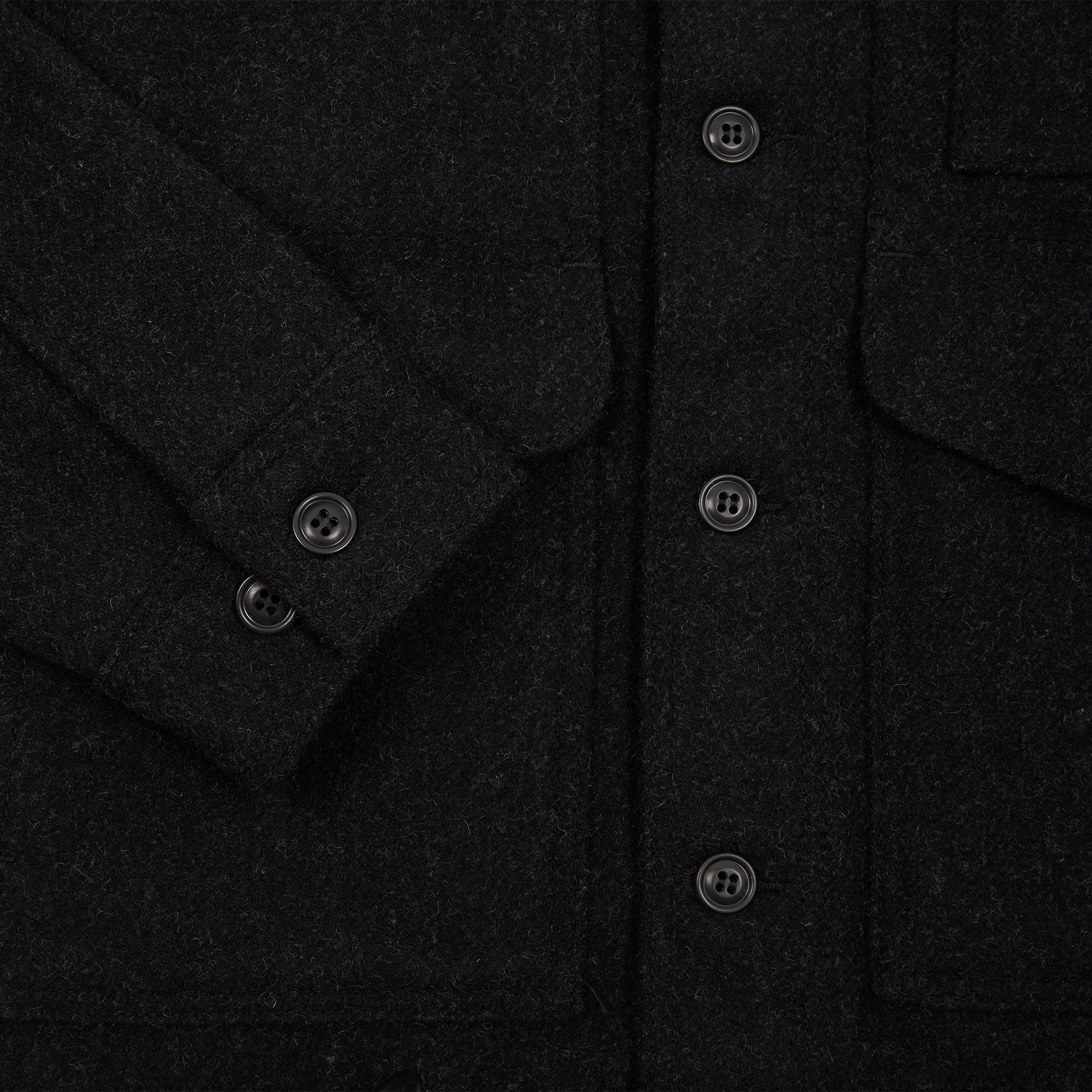 Filson Wool Mackinaw Cruiser Jacket in Charcoal