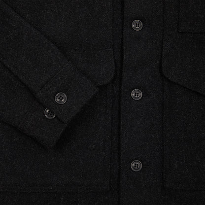 Filson Wool Mackinaw Cruiser Jacket in Charcoal
