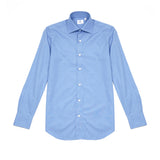 Finamore 170 Shirt in Blue