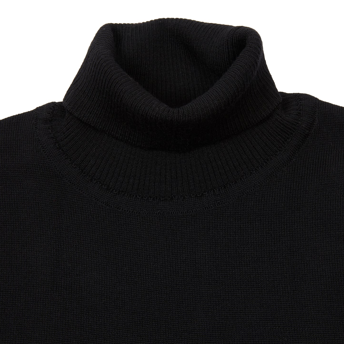GRP Dolcevita Rollneck Merino Jumper in Black