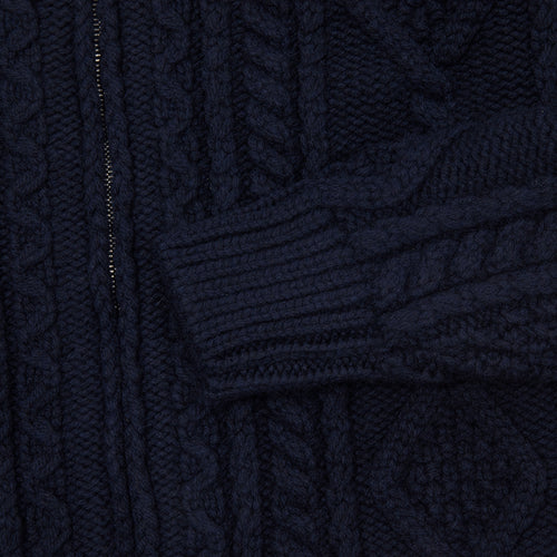 GRP Casa Isaac Cable Knit Jacket in Navy – Dick's Edinburgh