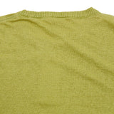 GRP Short Sleeve Linen Jumper in Light Green
