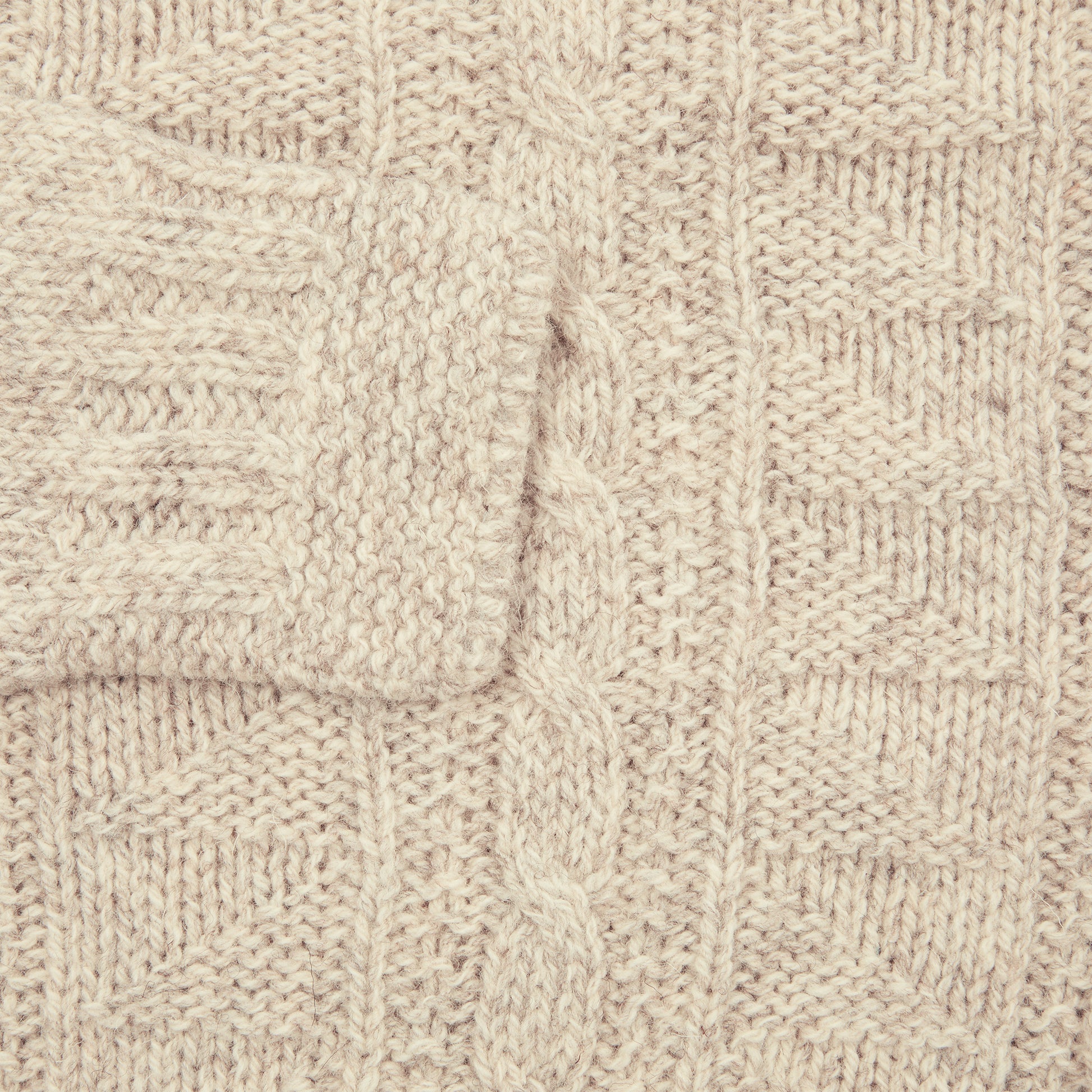 Harley Chunky Cable Jumper in Corn