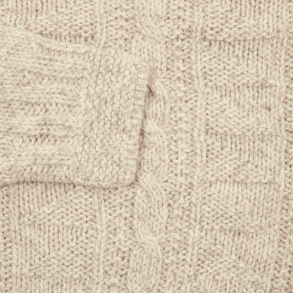 Harley Chunky Cable Jumper in Corn