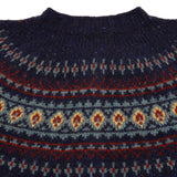 Harley Women's Fair Isle Yoke Cardigan in Jura