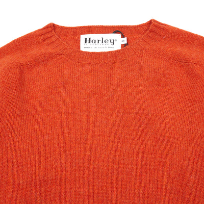 Harley Geelong Lambswool Jumper in Furnace