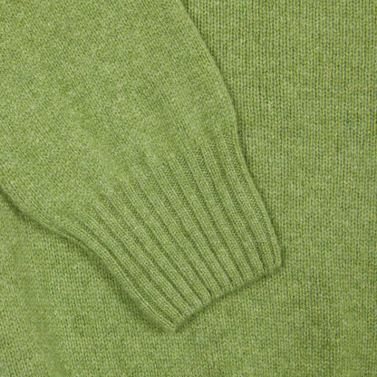 Harley Geelong Lambswool Jumper in Foliage
