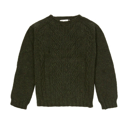 Harley Women's Cable Jumper in Harris