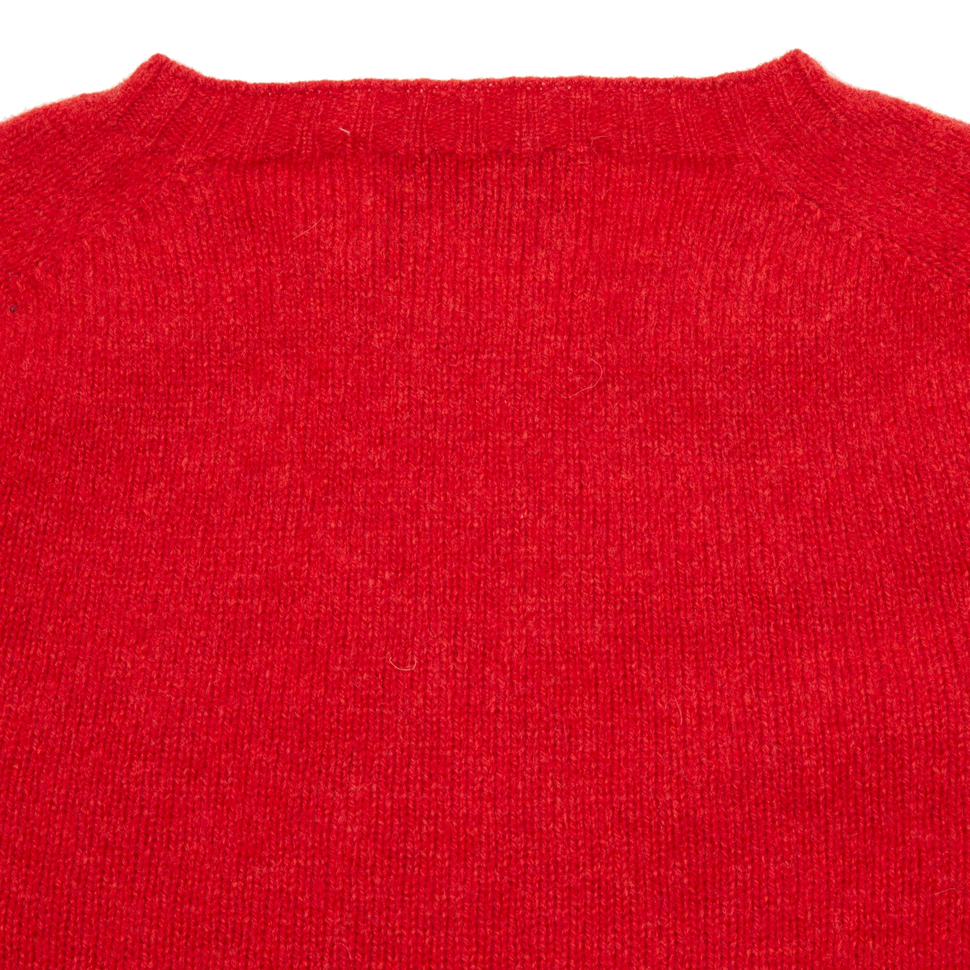 Harley Crew-Neck Lambswool Jumper in Jasper
