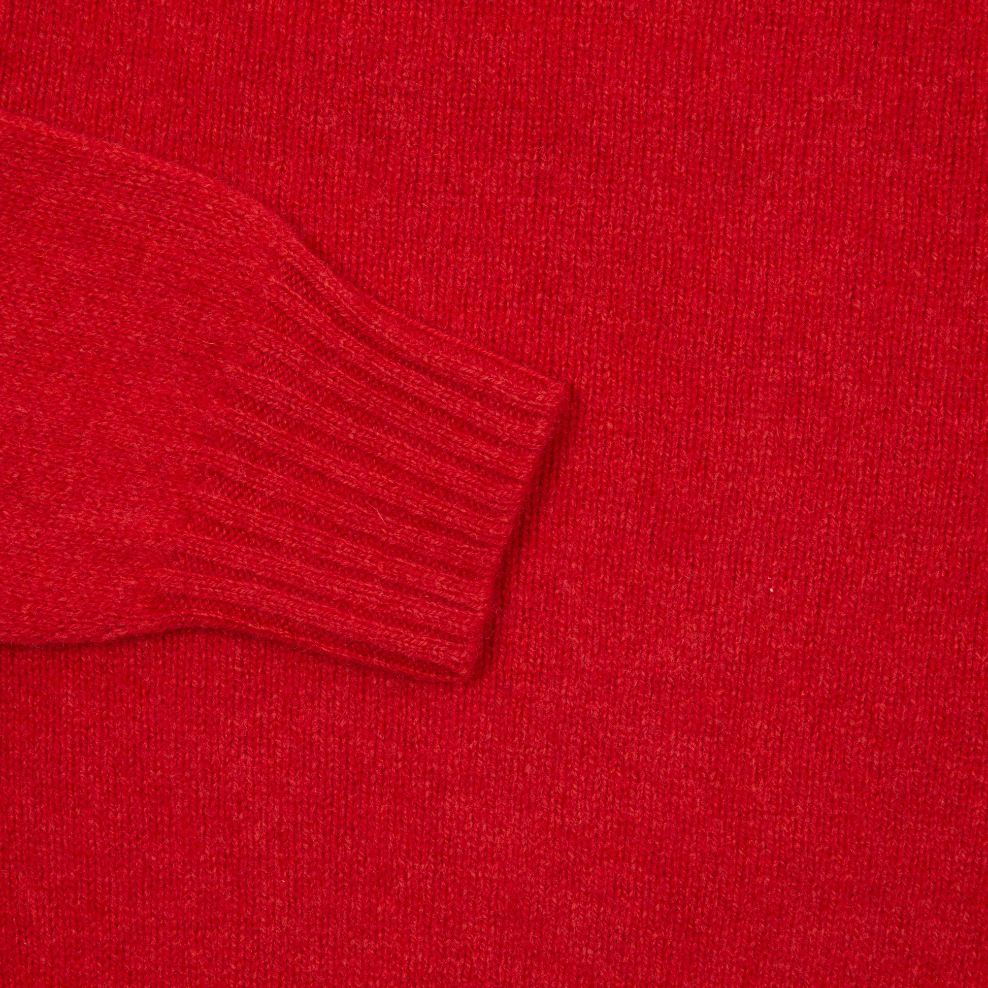 Harley Crew-Neck Lambswool Jumper in Jasper