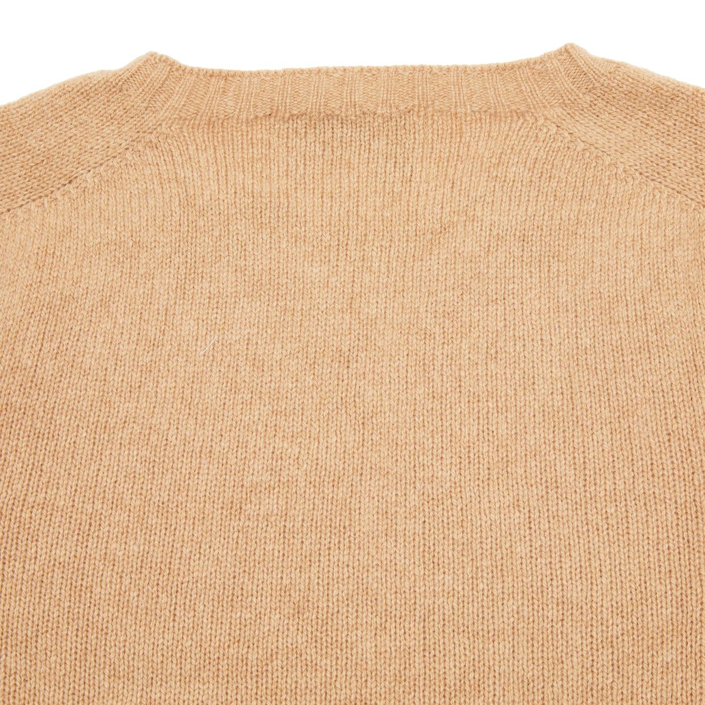 Harley Crew-Neck Lambswool Jumper in Sandstorm