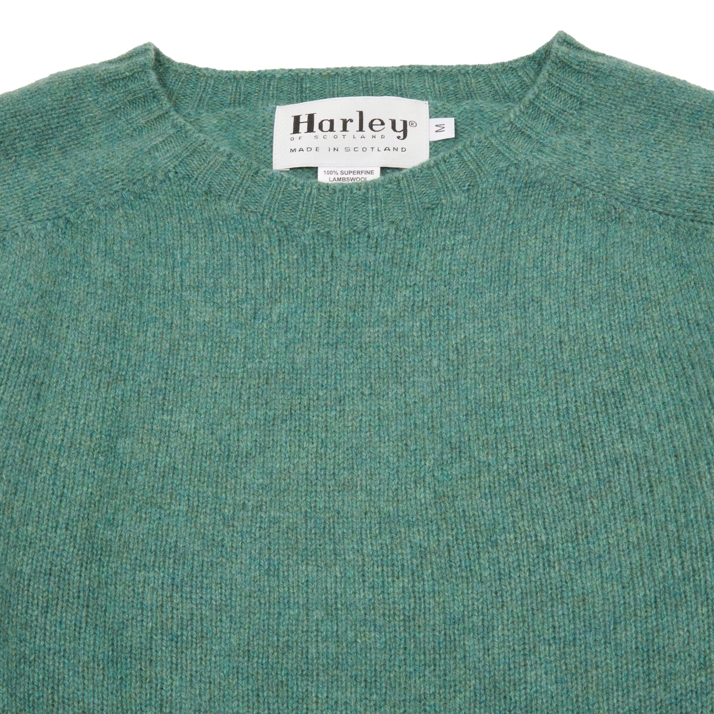 Harley Crew-Neck Lambswool Jumper in Strath