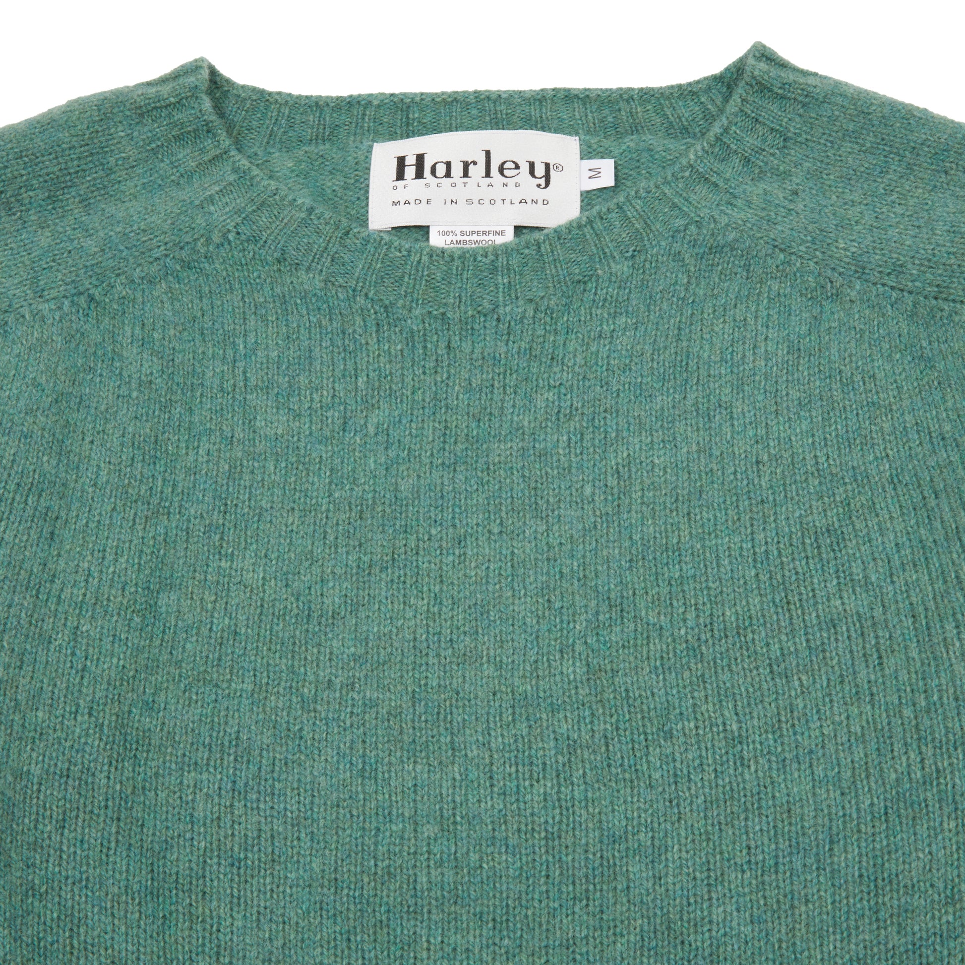 Harley Crew-Neck Lambswool Jumper in Strath
