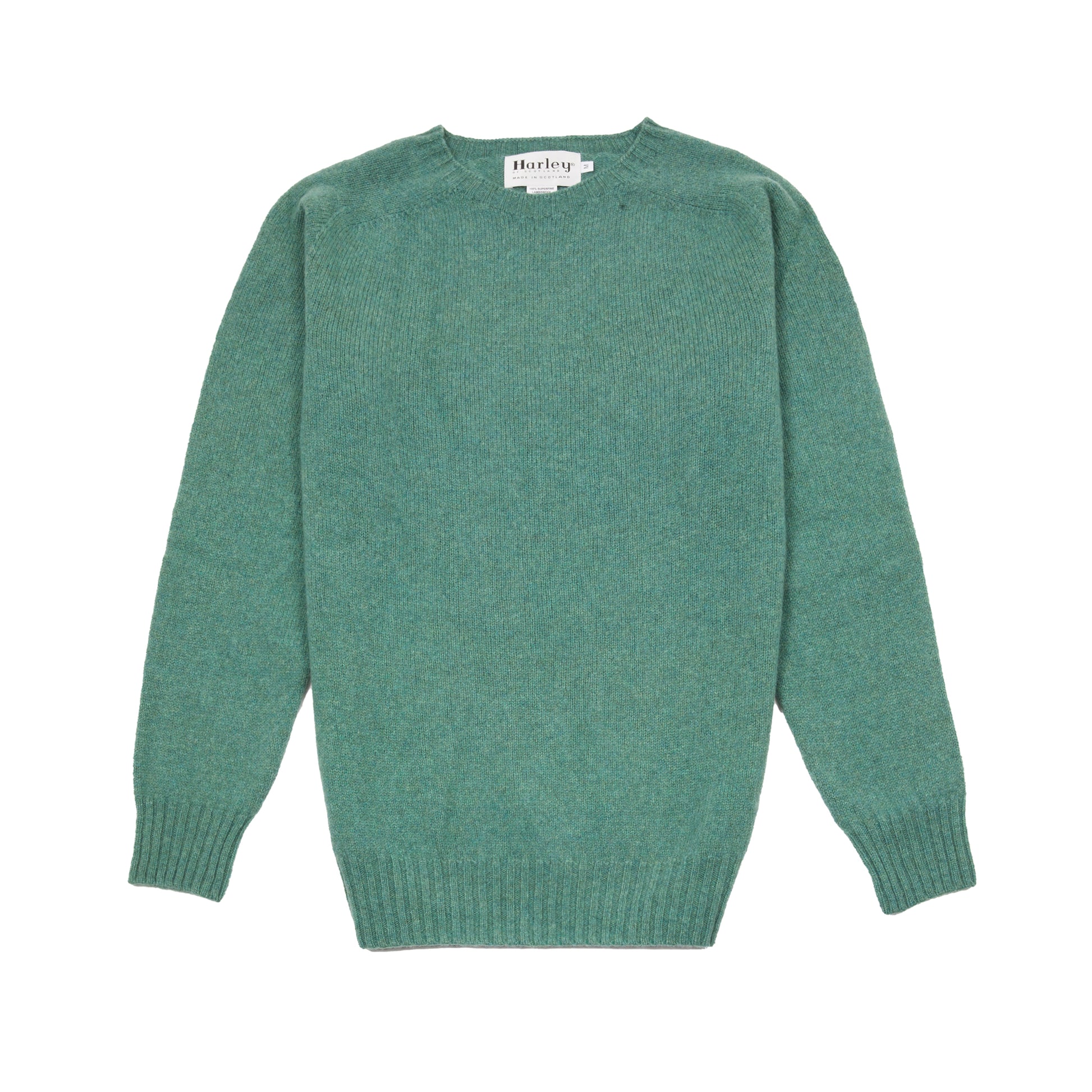 Harley Crew-Neck Lambswool Jumper in Strath