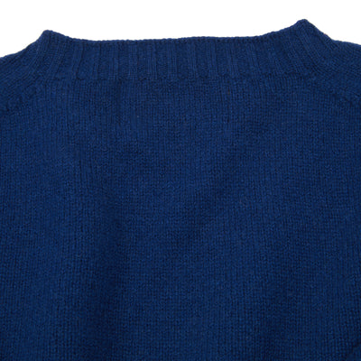 Harley Geelong Lambswool Jumper in Naval Jack